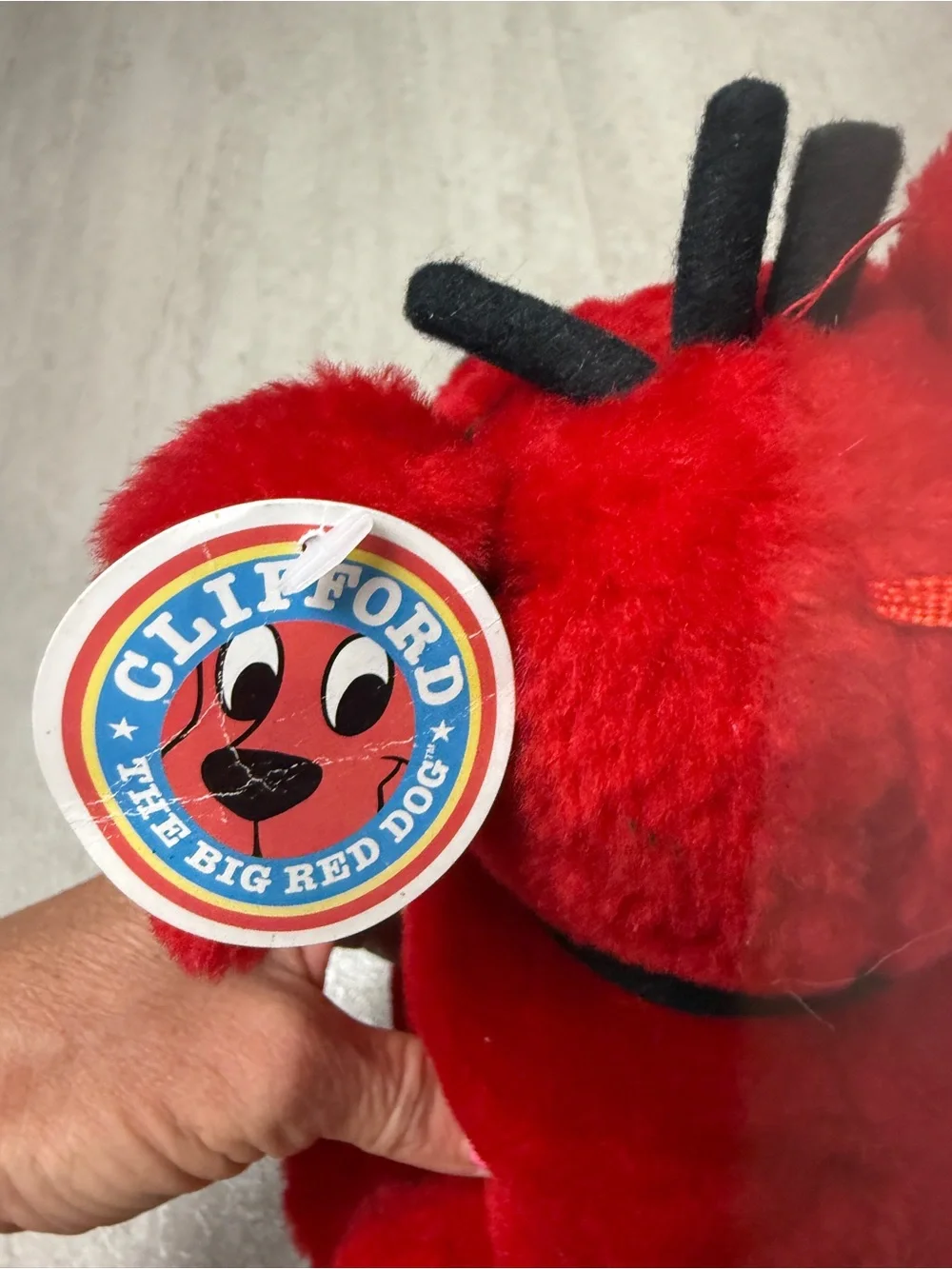 Vintage 2001 Clifford the Big Red Dog Plush stuffie